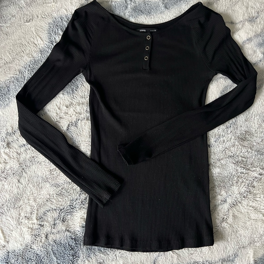 Black women blouse